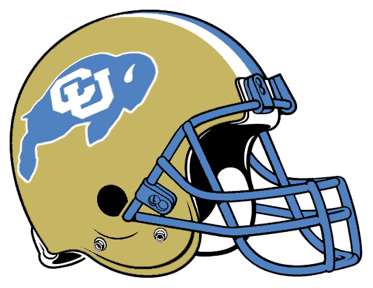 Colorado Buffaloes 1981-1984 Helmet Logo iron on paper